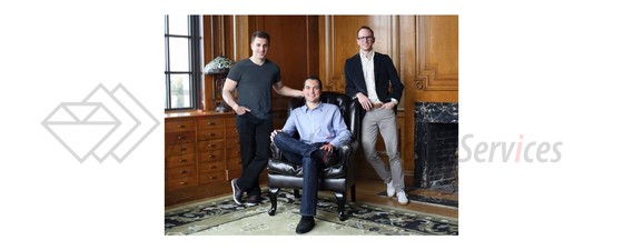 Brian Chesky,Nathan Blecharczyk和Joe Gebbia(从左至右)