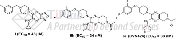 参见：https://doi.org/10.1021/acs.jmedchem.0c02081